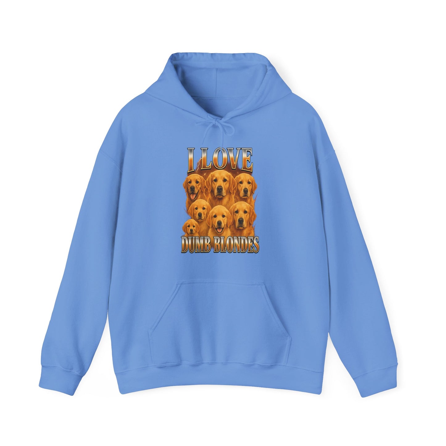 I Love Dumb Blondes Hoodie