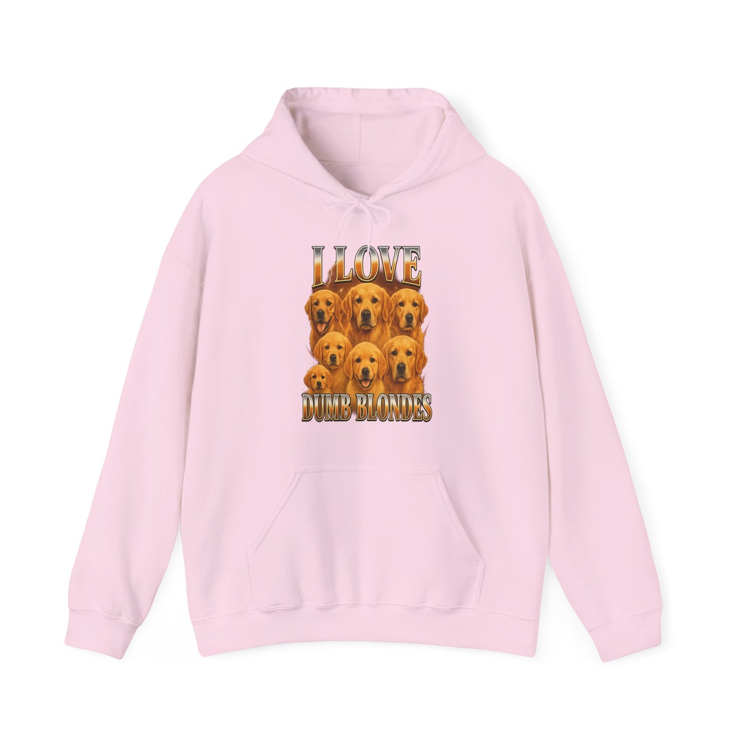 I Love Dumb Blondes Hoodie