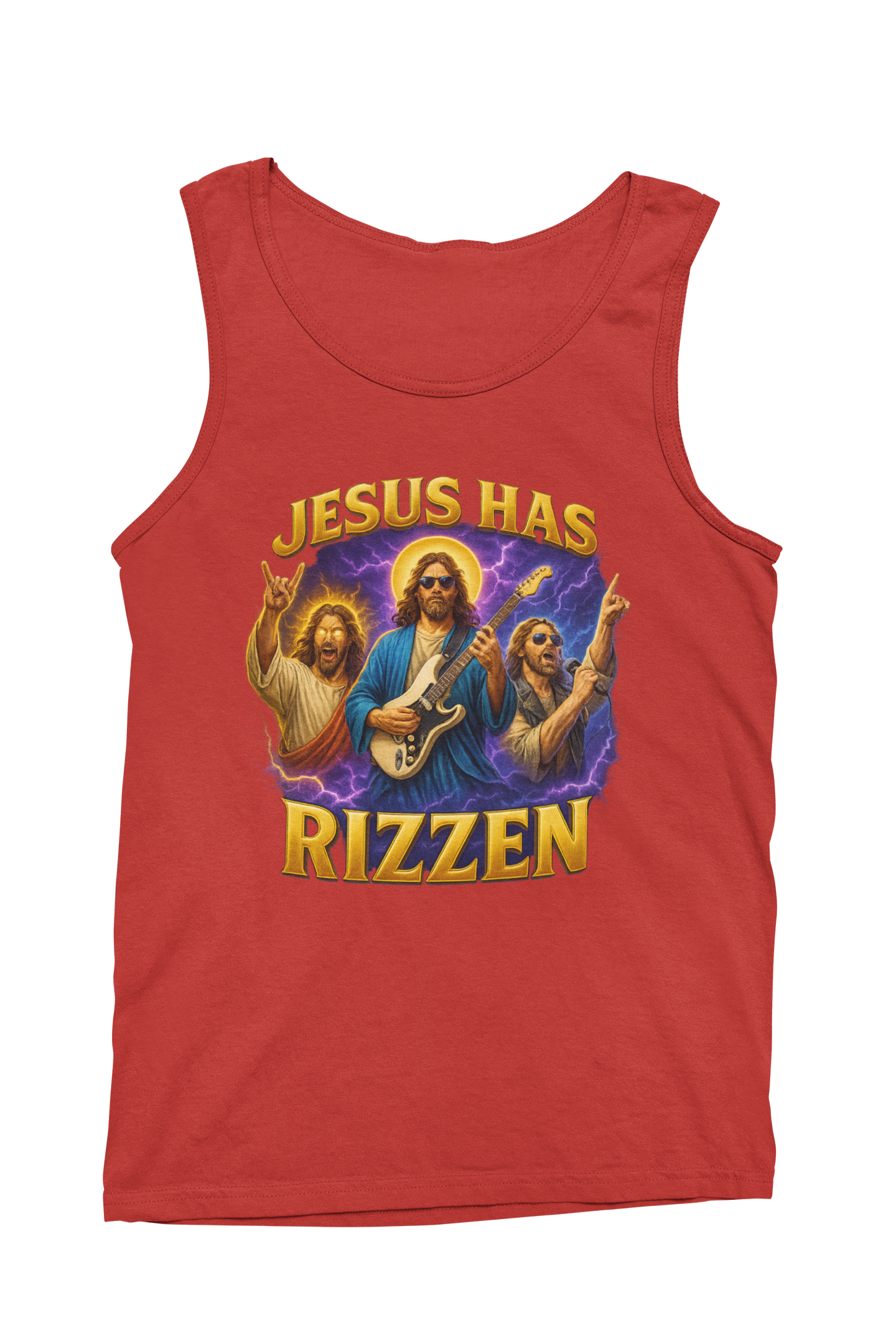 Jesus Has Rizzen Tank Top