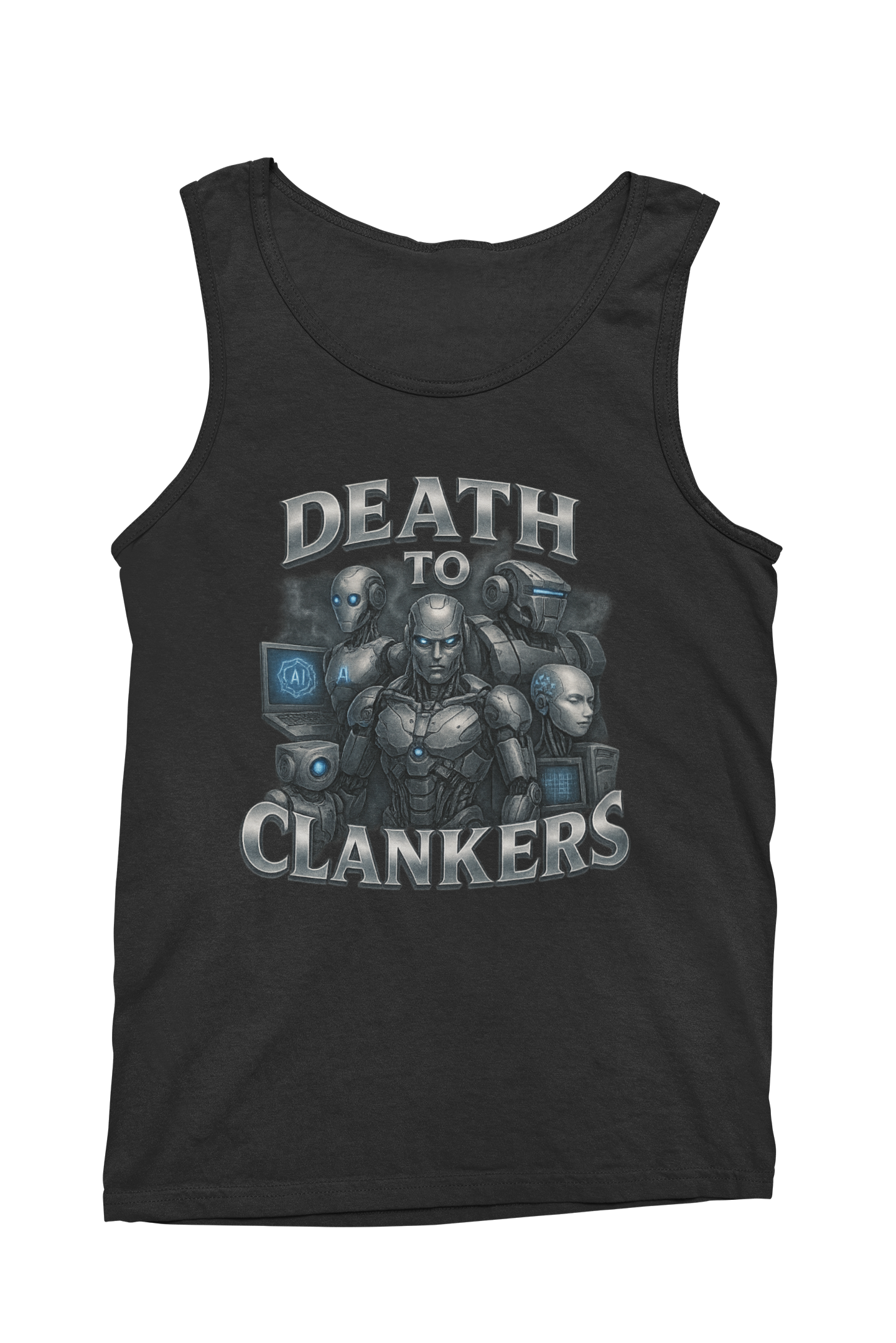 Death To Clankers Tank Top