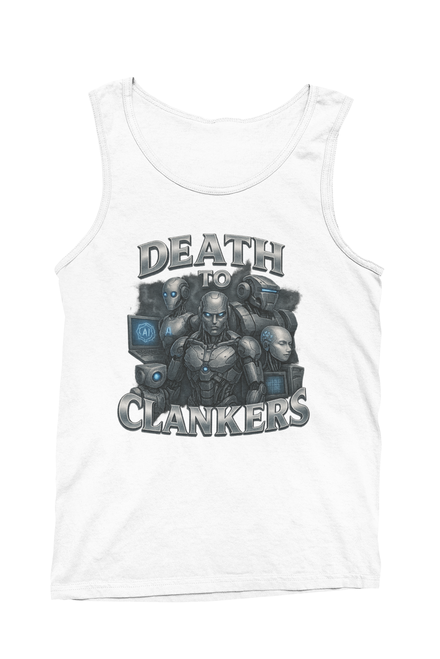 Death To Clankers Tank Top
