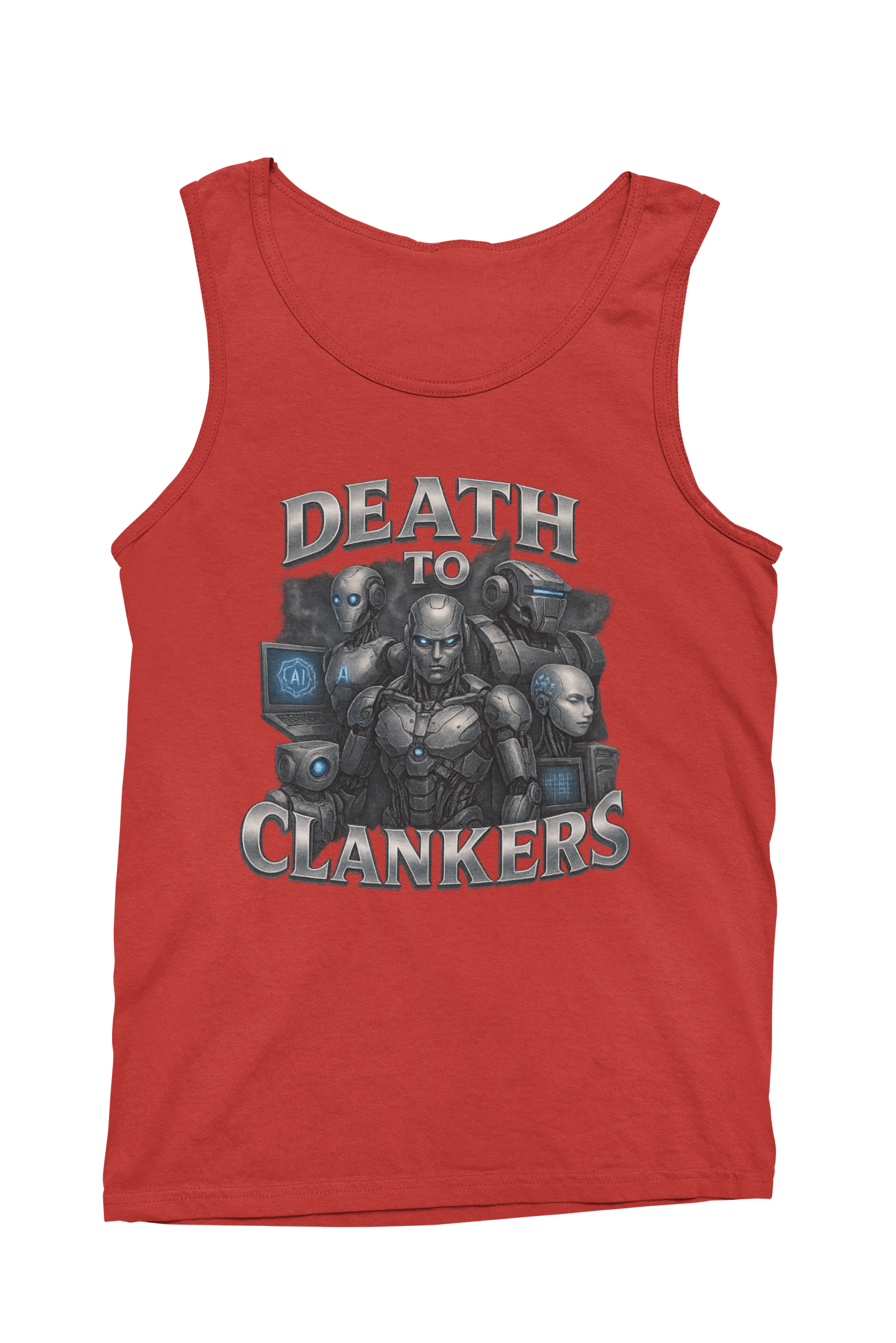 Death To Clankers Tank Top