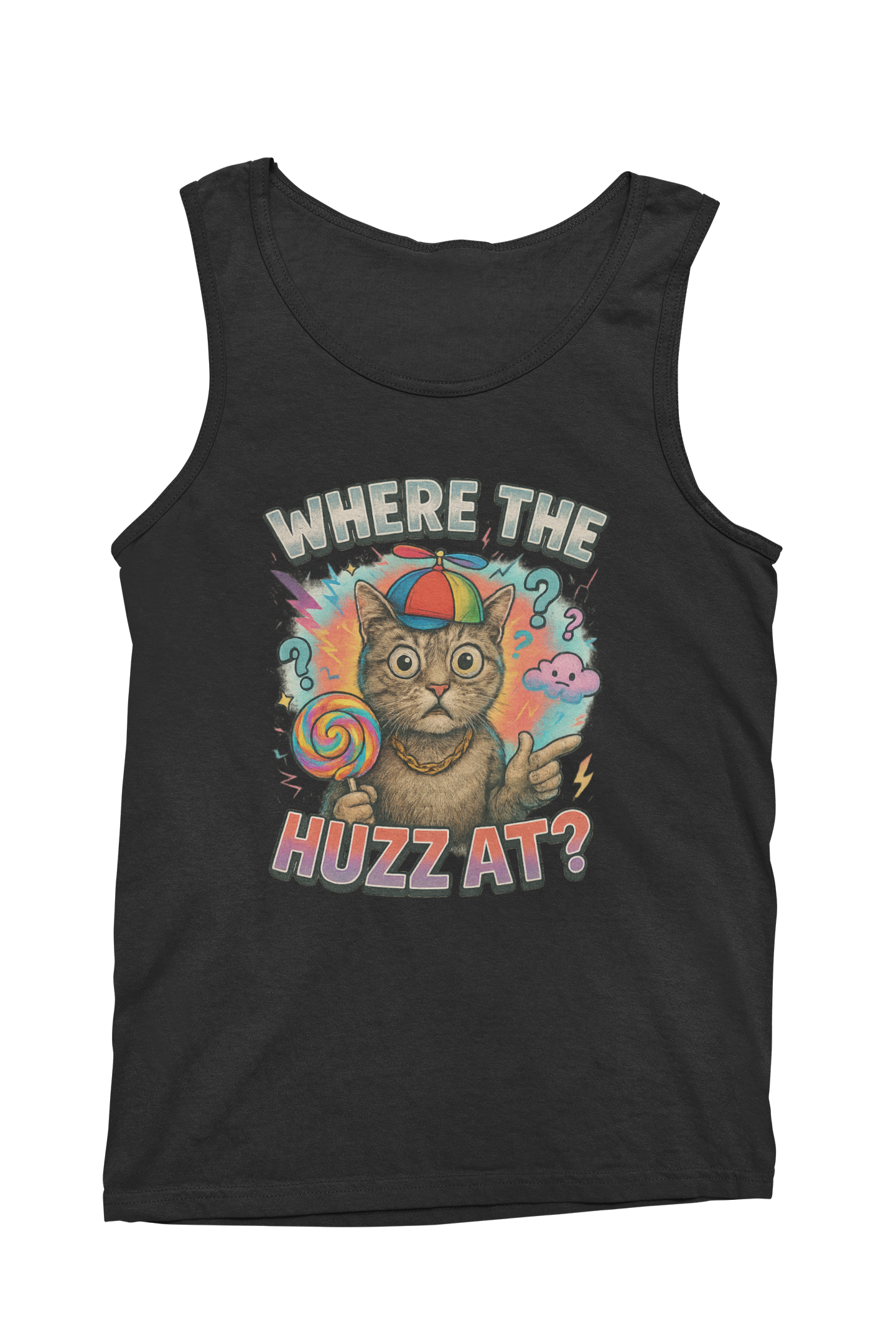 Where The Huzz At Tank Top