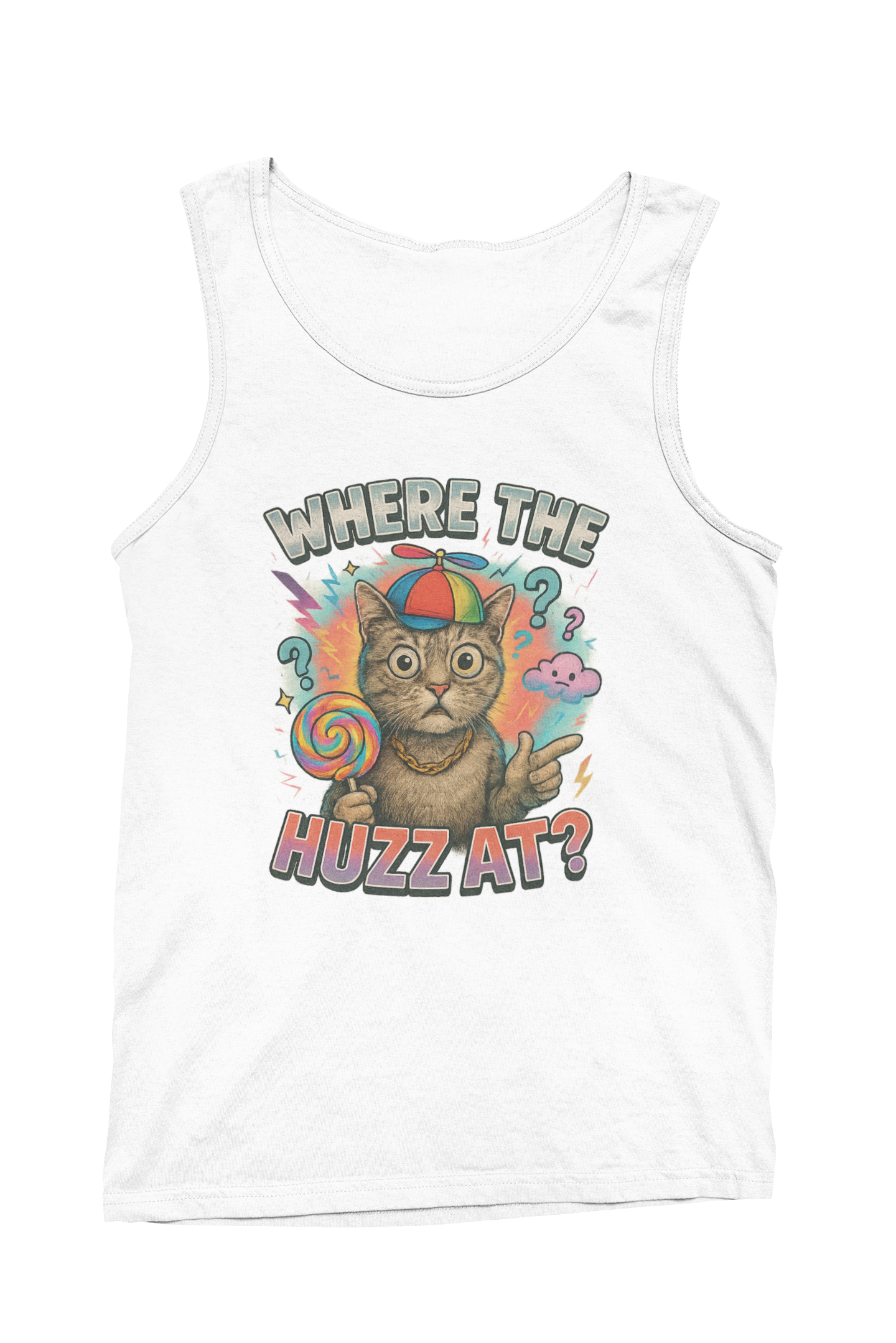 Where The Huzz At Tank Top
