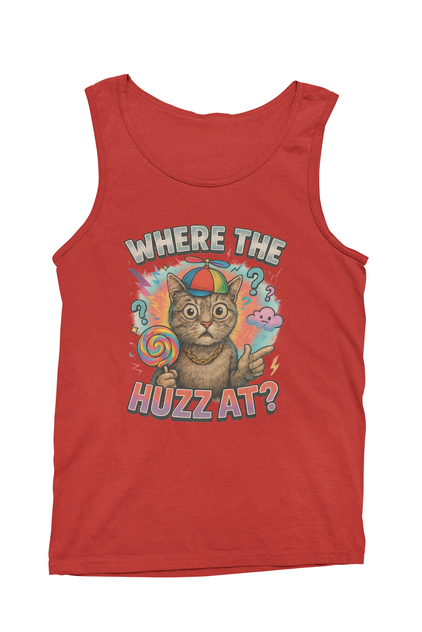 Where The Huzz At Tank Top