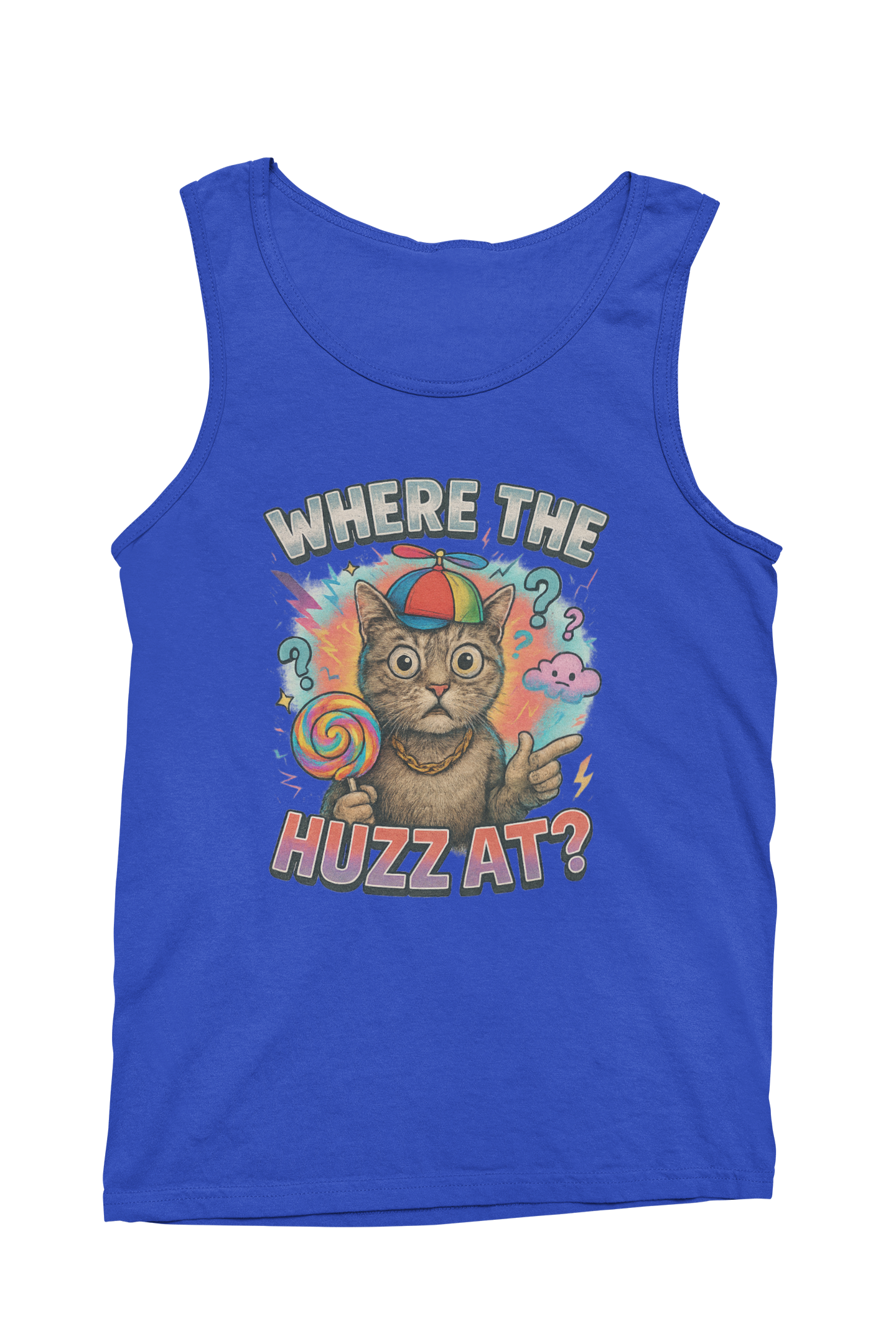 Where The Huzz At Tank Top