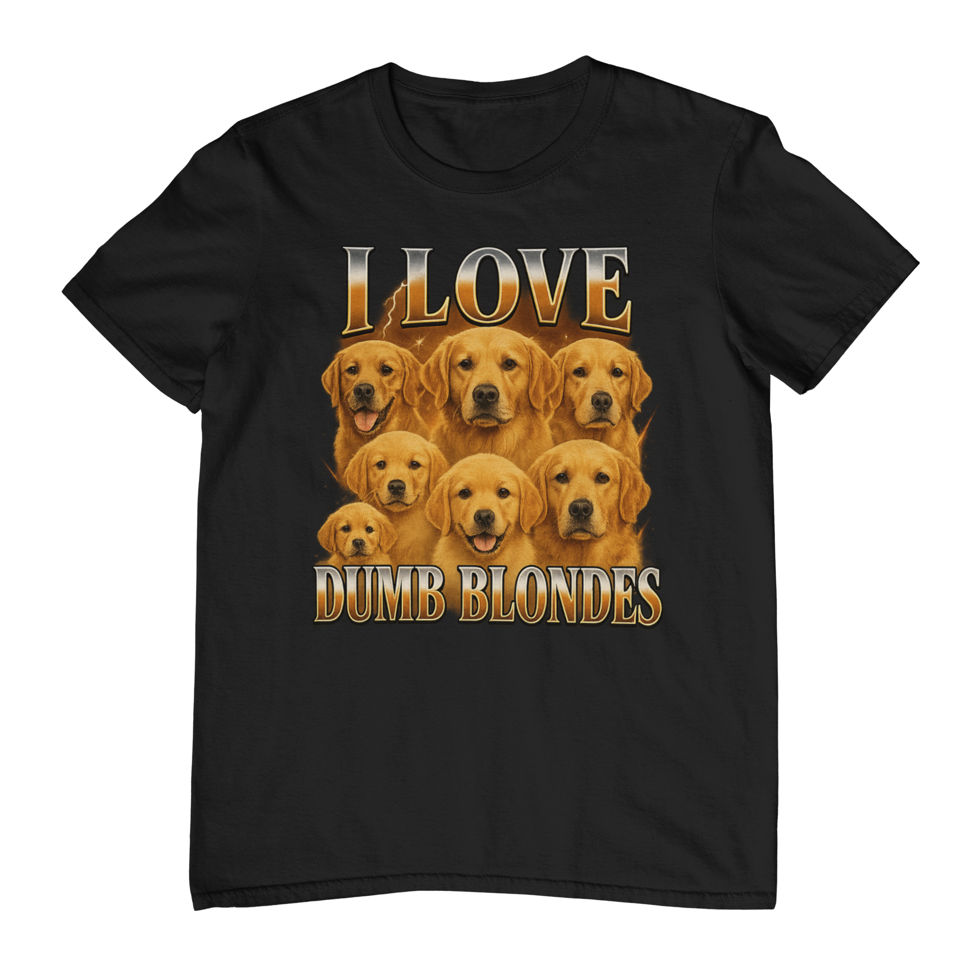 I Love Dumb Blondes T-Shirt