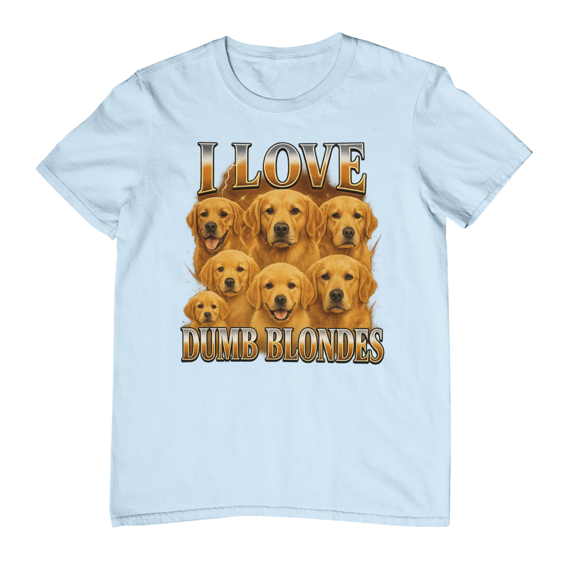 I Love Dumb Blondes T-Shirt