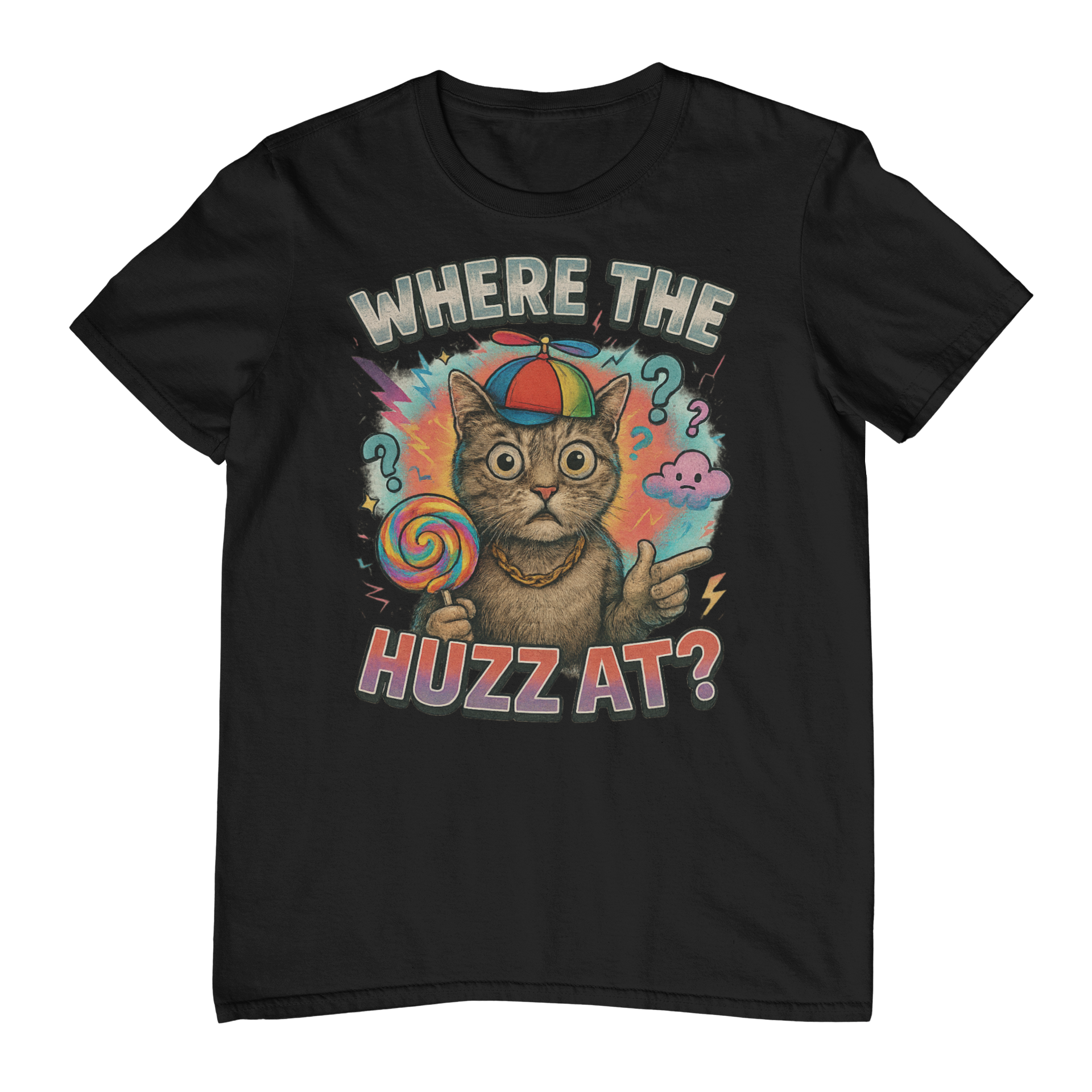 Where The Huzz At T-Shirt