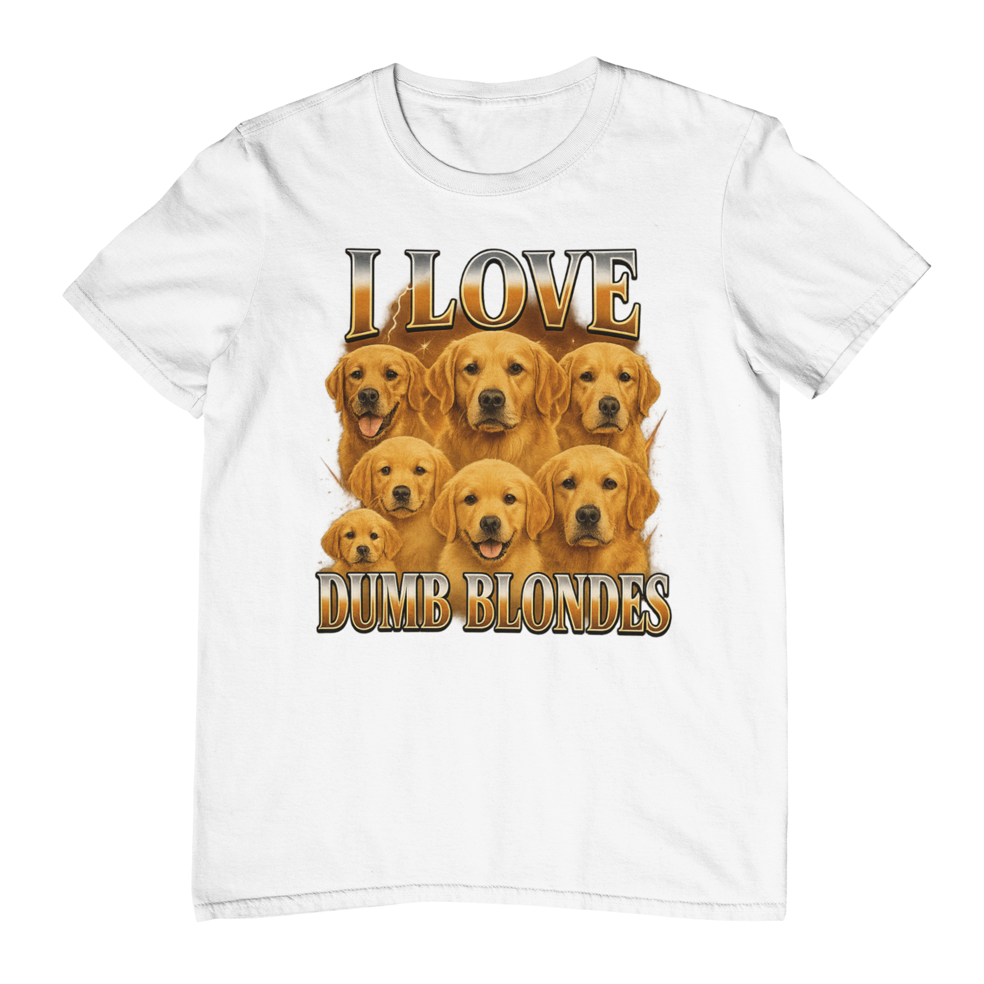 I Love Dumb Blondes T-Shirt